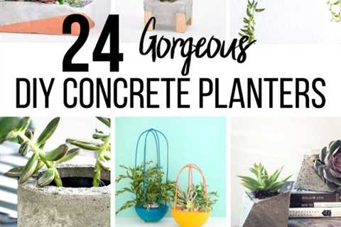 DIY Concrete Projects - Add Some Rustic Charm to Your Garden