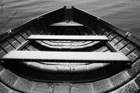 Waiting For An Adventure I (Wooden Rowing Boat)