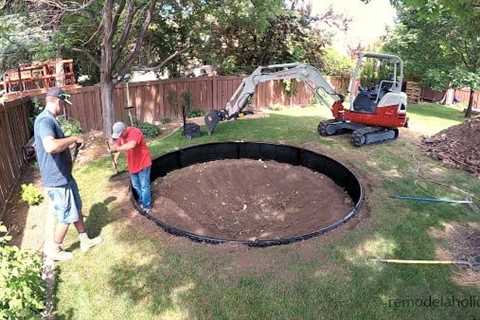 How to Install a Trampoline in the Ground - trampolinedude.com