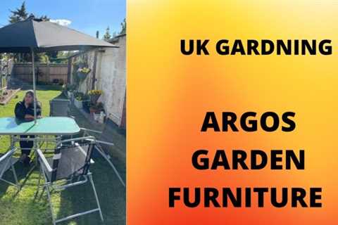 UNBOXING || ARGOS || GARDEN FURNITURE ||KAYAL FROM UK
