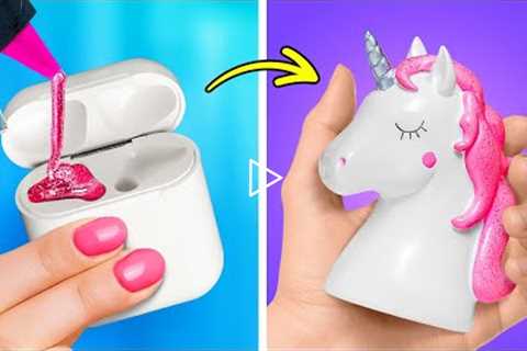 COLORFUL SCHOOL DIY CRAFTS | Funny Cheating Tricks And Cute Miniature Ideas