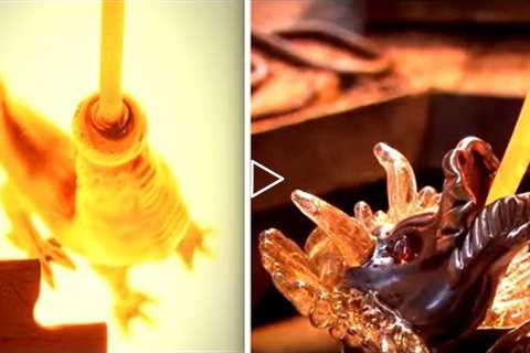 Glass Making Compilation - Amazing Glass Art You Have To See.