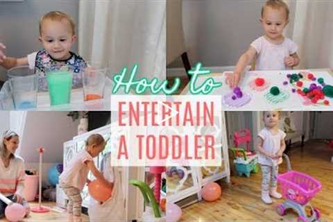 HOW TO ENTERTAIN A 2 YEAR OLD TODDLER| MONTESSORI ACTIVITIES AT HOME| Tres Chic Mama