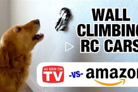 Wall Climbing RC Cars Compared: As Seen on TV vs Amazon