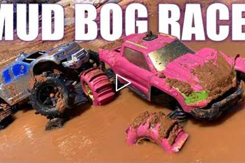 RC CAR MUD BOG BATTLE!