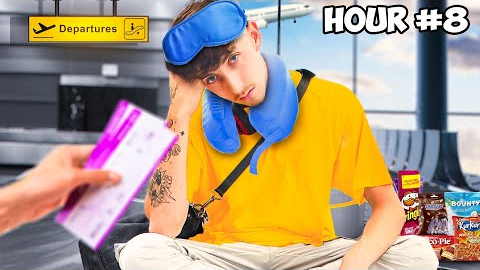 Can’t Leave Airport Until STRANGER Buys Me A Flight ✈️