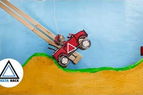 Hill Climb Cardboard Racing | DIY