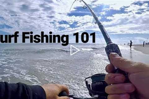 Beach Fishing Tutorial - Surf Fishing the Easiest Way Tips and 101