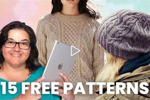 15 FREE Cable Knitting Patterns