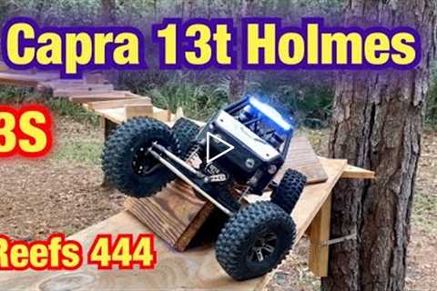 Capra with Holmes Hobbies 13t 5-Slot Crawlmaster Sport 540 motor