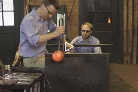 Glass Blowing: Color Application