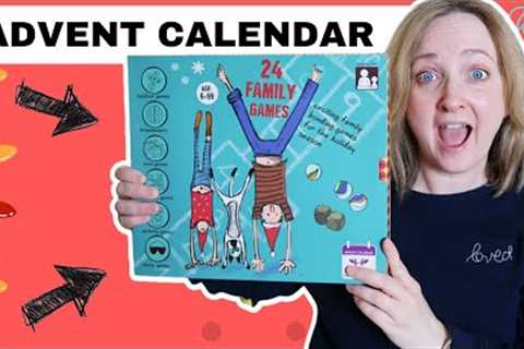 Family Games ADVENT Calendar UNBOXING (THIS WILL SELL OUT)