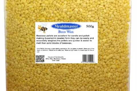 Mouldmaster 500 g Bees Wax, Golden Yellow