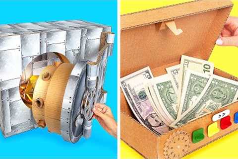 DIY Safest Safes From Ordinary Cardboard