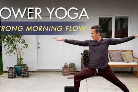 30min. Power Yoga Strong Morning Flow with Travis
