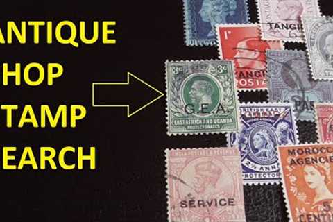 Stamps Bought at an Antique Shop #philately #stampcollecting