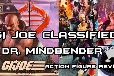 GI JOE CLASSIFIED DR. MINDBENDER SDCC EXCLUSIVE ACTION FIGURE REVIEW W/MARVEL LEGENDS NECA COMPARED