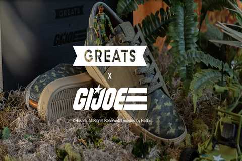 The Royale x G.I. Joe Camo Sneakers