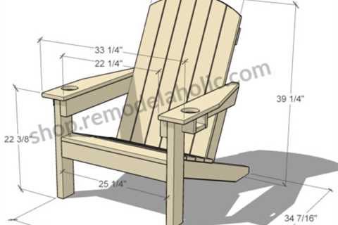 DIY Adirondack Chair Plan (with Cupholders!)