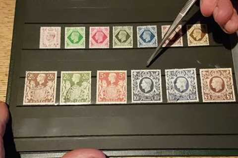 John Collects Stamps - Episode 7 - King George VI stamps of Great Britain