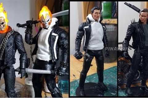 New marvel custom ghost rider Johnny blaze & Robbie Reyes action figures