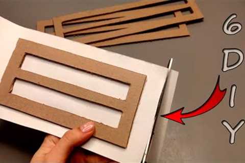 Lots of cool CARDBOARD CRAFTS  DIY ideas