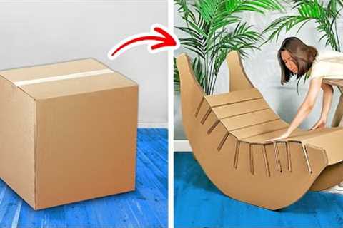 Cool Cardboard Crafts And DIY Ideas For Your House