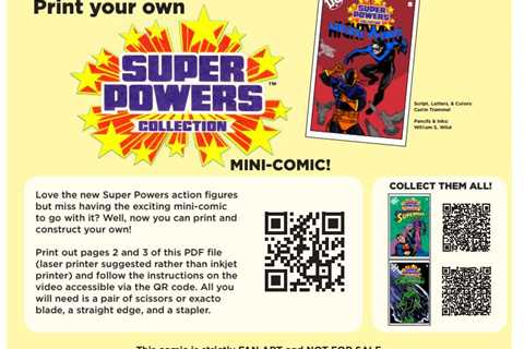 New FREE #SuperPowers Mini-Comic for Wave 3!