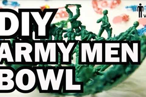 DIY Plastic Army Men Bowl - The Return of PINOMETER - Man Vs Pin