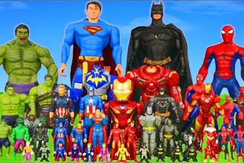 Superhero Action Figures and Toy Vehicles for Kids