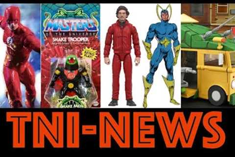 TNInews: The Flash Movie DC Multiverse, New Marvel Legends, MOTU Origins, NECA Turtle Van  And More