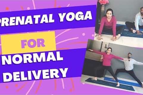 Pregnancy Exercises for Normal Delivery | Second & Third Trimester Yoga