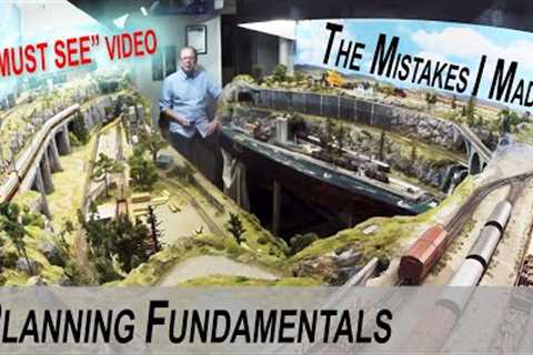 Fundamentals in planning a Model Railroad and the mistakes I made!