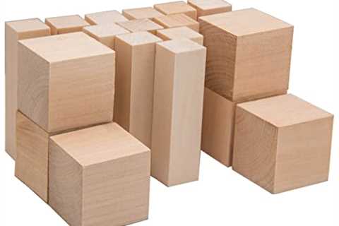 BeaverCraft BW18 pcs Basswood Carving Blocks Whittling Wood Carving Blocks Basswood for Carving..