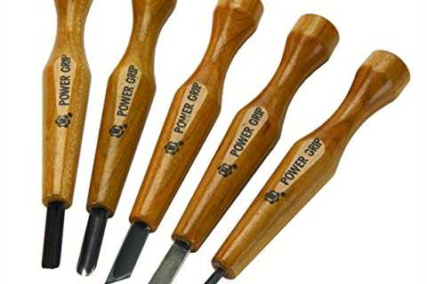 Power Grip Carving Tools, Five Piece Set