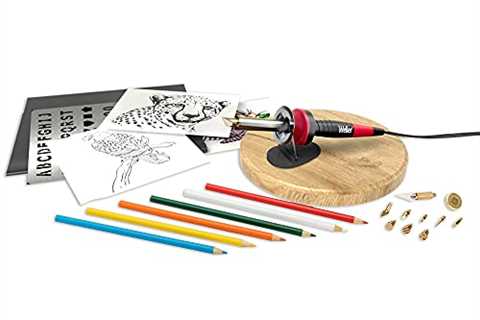 Weller Create Your Own Woodburning Project Kit, 28 Piece - WLPROWB128A