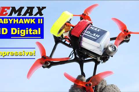 Under 250 gram EMAX Babyhawk II HD Digital is a very impressive FPV Drone