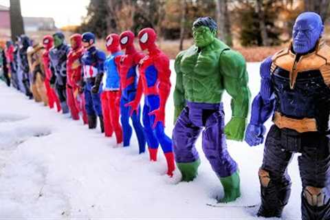 85 SUPERHEROES! Spider-Man, Hulk, Marvel Avengers, DC Justice League, TMNT, Star Wars, Power Rangers