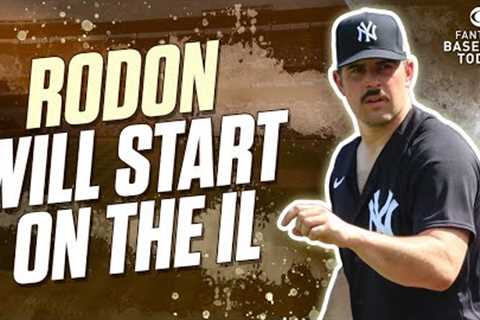 Carlos Rodon Out With a Forearm Injury - Emergency Podcast | Fantasy Baseball Advice