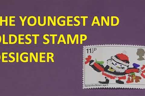 Who is the youngest and oldest stamp designer #philately #stampcollecting