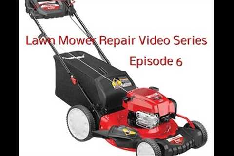 Lawn Mower Repair - How To Drain Bad or Old Gas and Clean Carburetor Bowl and Jet