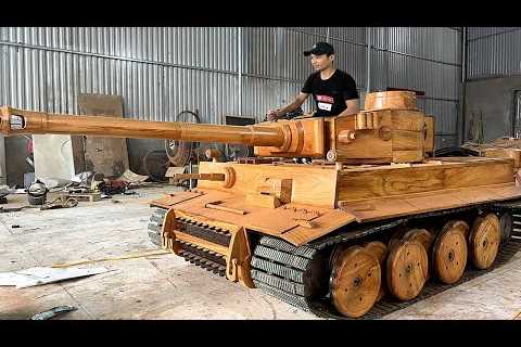 Dad Spends 3 Months Building His Son’s Favorite Tank