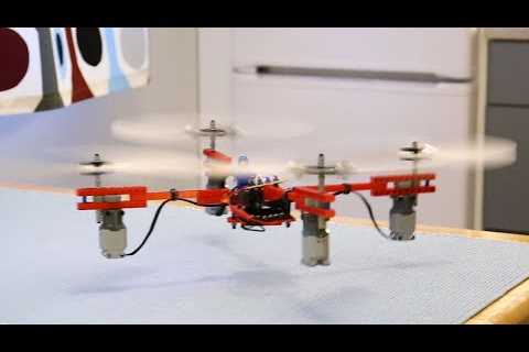 Making a Drone with Lego Motors and Propellers