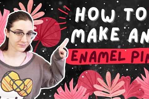 How to make enamel pins from your art | Let''s make enamel pins with GS-JJ! | How to make lapel pins