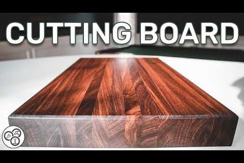 Cutting Board for Beginners | Woodworking Basics