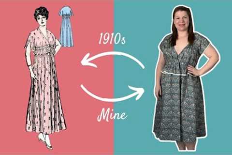 Sewing a 1910s Negligee || Pattern Hacking