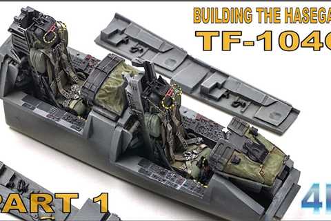 Hasegawa TF-104G Starfighter 1/48 Scale Model Aircraft Build Part 1