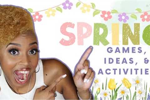 Spring Activities for Kids you're ACTUALLY going to love 🌸🌺🌼🌷