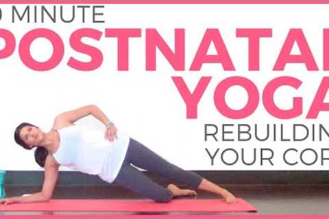 10 minute Postnatal Yoga Workout for Core & Diastasis Recti