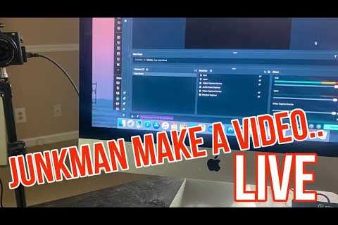 Making a Junkman Video LIVE (HULK HOGAN)